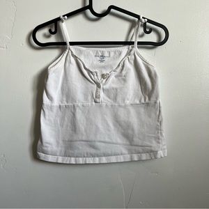 brandy white tiffany tank